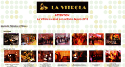 Desktop Screenshot of lavitrola.com